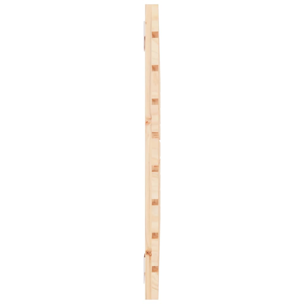 Wall Headboard 81x3x63 cm Solid Wood Pine
