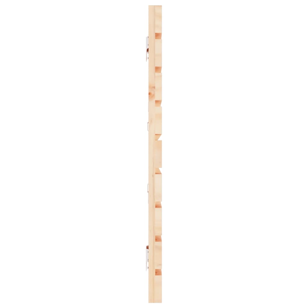 Wall Headboard 166x3x63 cm Solid Wood Pine