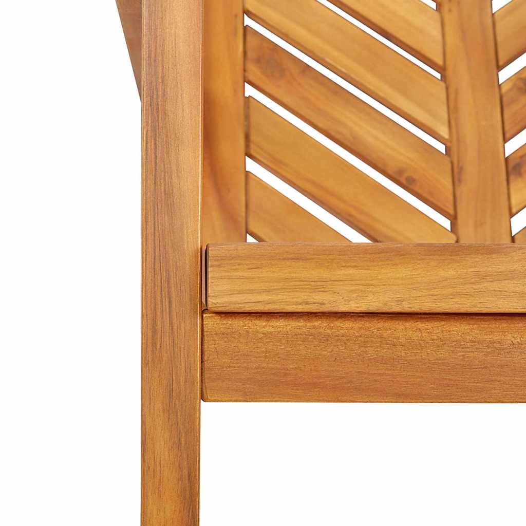 Garden Dining Set 3 pcs Brown Solid Acacia Wood