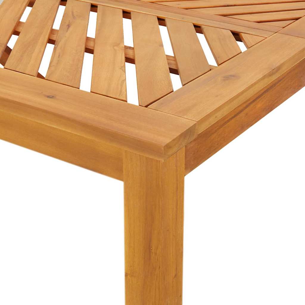 Garden Dining Set 3 pcs Brown Solid Acacia Wood