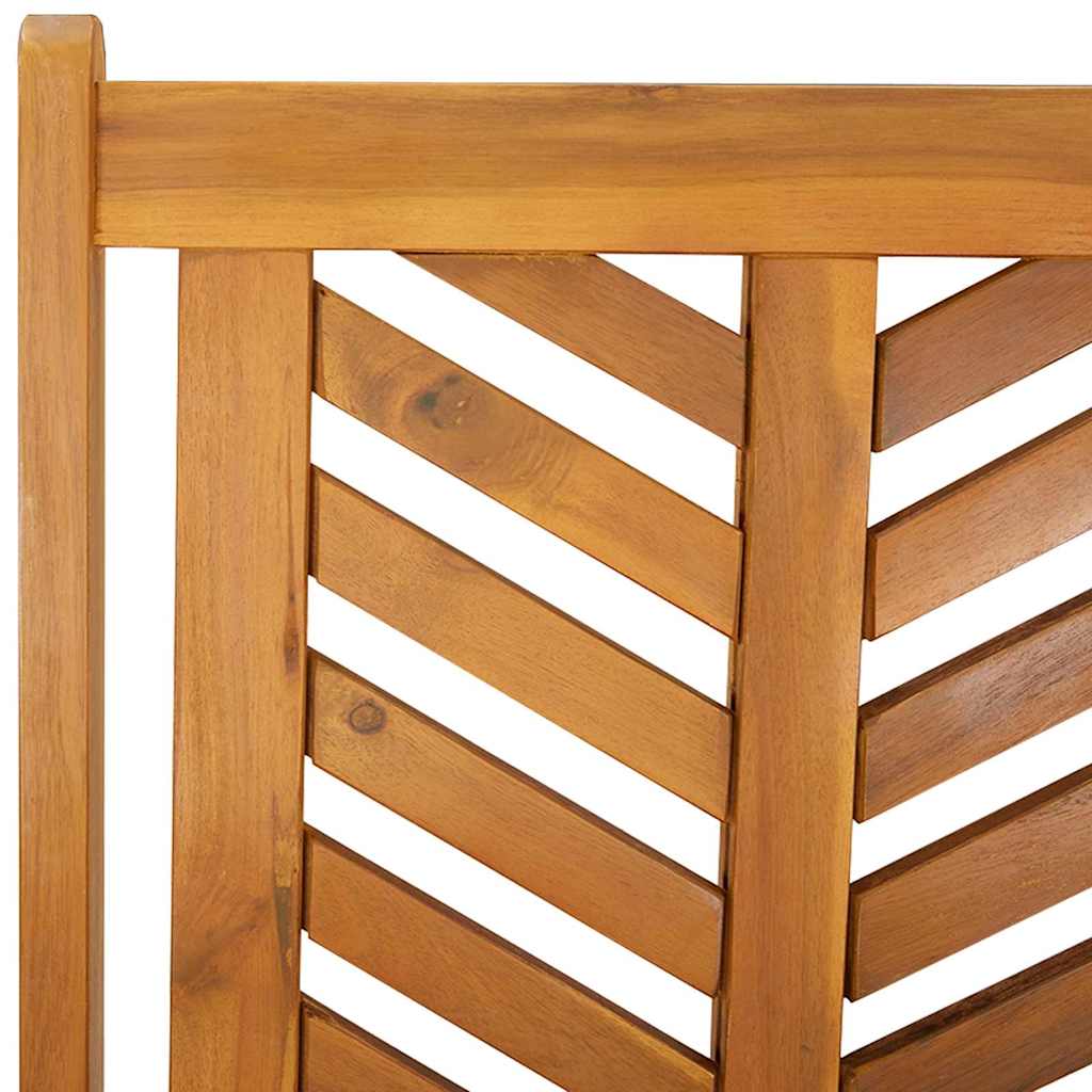 Garden Dining Set 9 pcs Brown Solid Acacia Wood