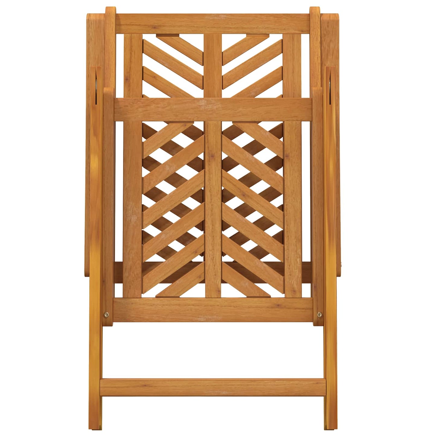 Garden Chair 6 pcs Brown 57 x 72 x 109 cm Solid Acacia Wood