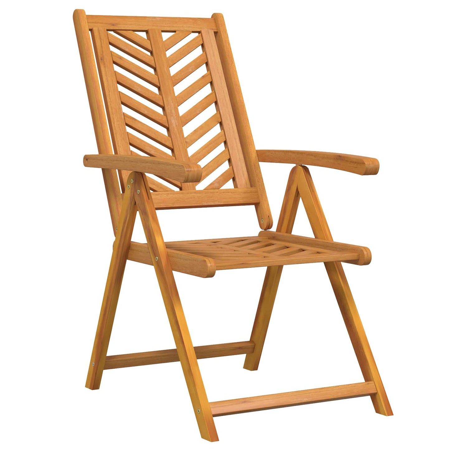 Garden Chair 8 pcs Brown 57 x 72 x 109 cm Solid Acacia Wood
