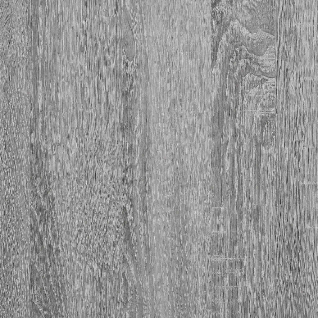 4 Piece Bathroom Furniture Set Grey Sonoma Engineered Wood