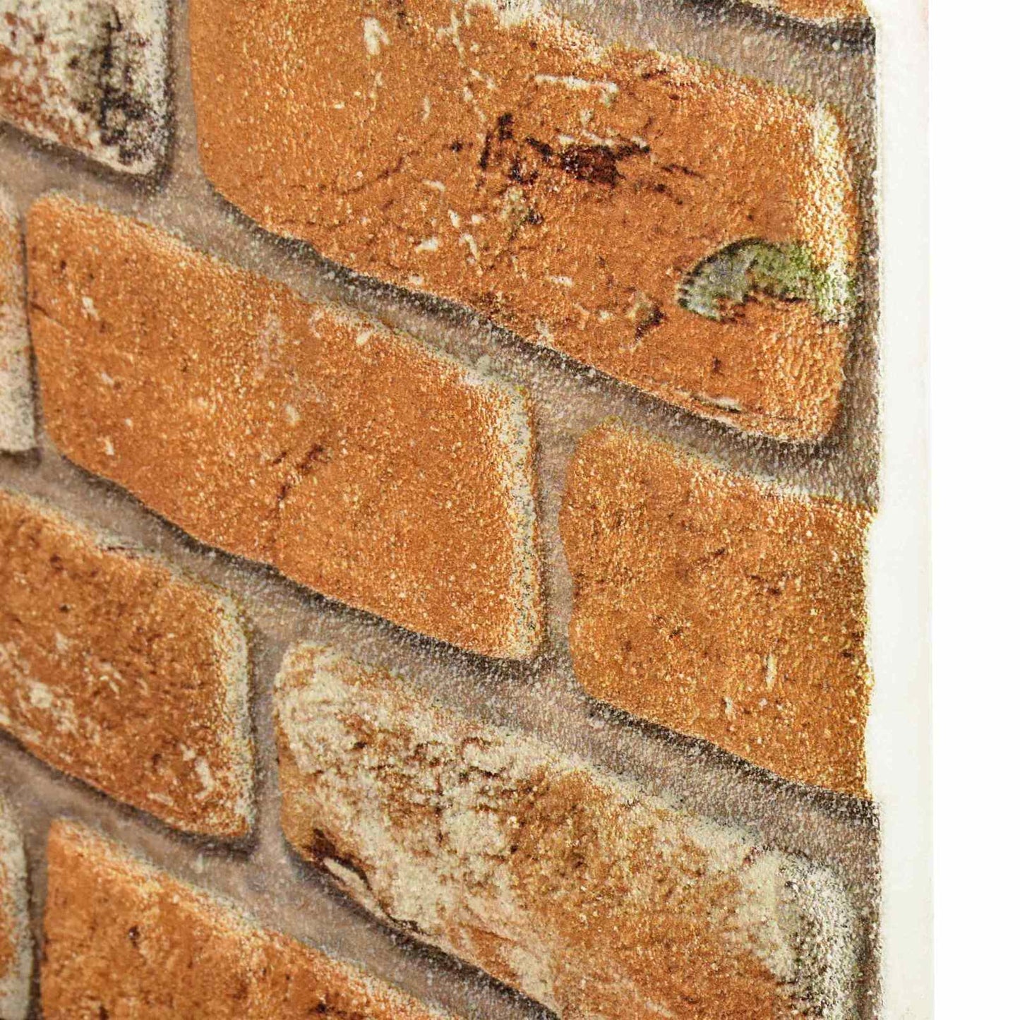 Wall Panels 10 pcs 100 x 50 cm Brick EPS Foam