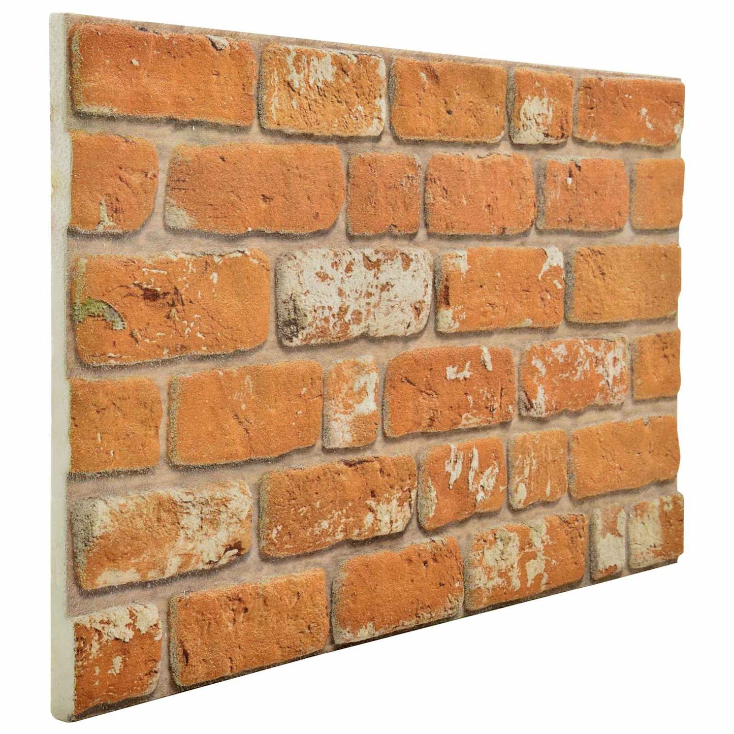 Wall Panels 10 pcs 100 x 50 cm Brick EPS Foam