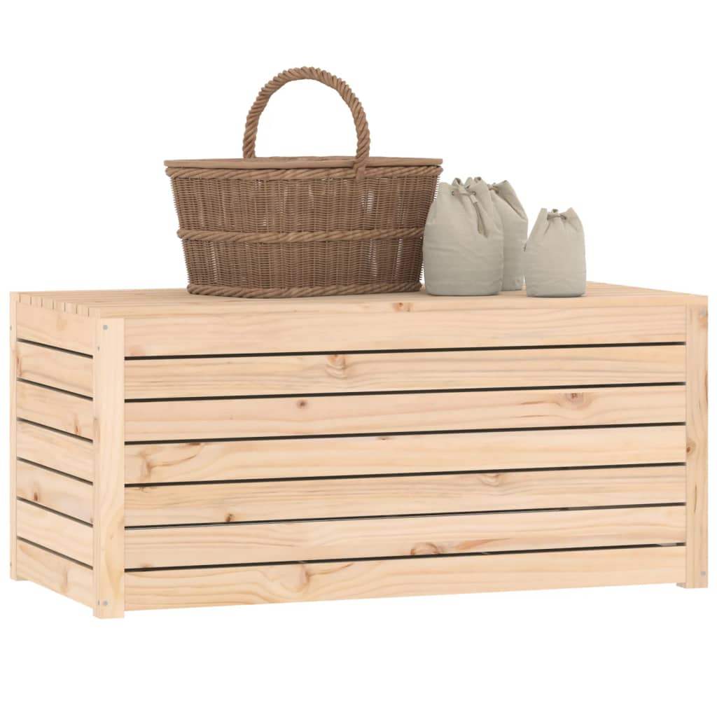 vidaXL Garden Box 101x50.5x46.5 cm Solid Wood Pine