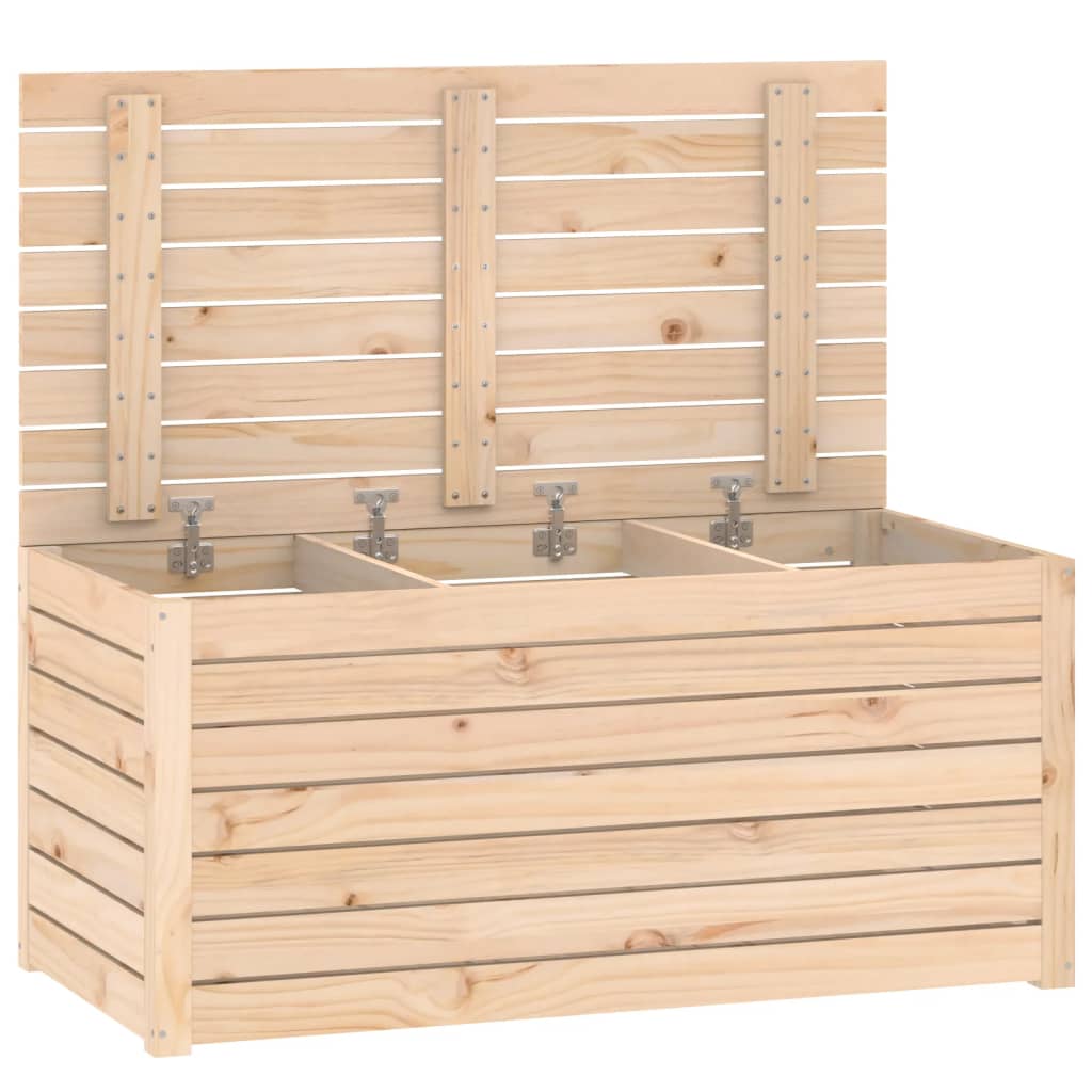 vidaXL Garden Box 101x50.5x46.5 cm Solid Wood Pine