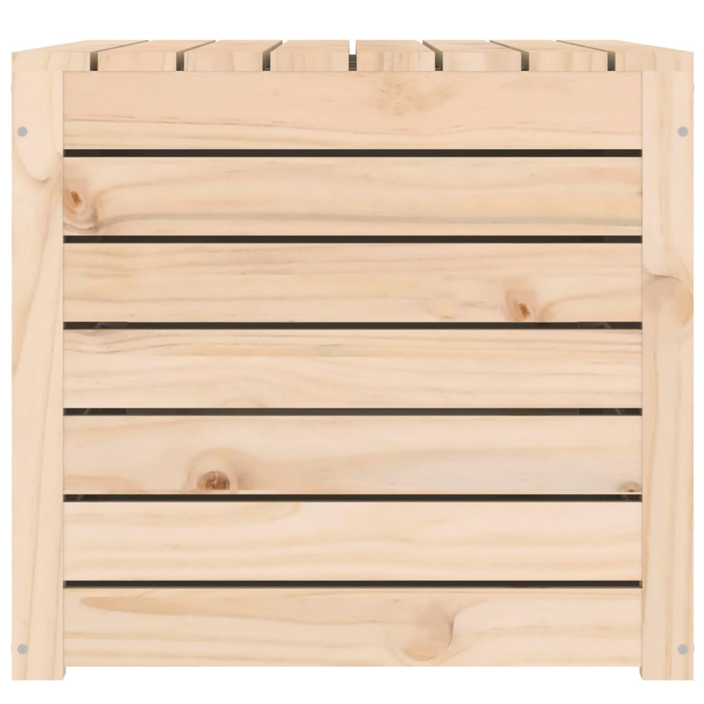 vidaXL Garden Box 101x50.5x46.5 cm Solid Wood Pine