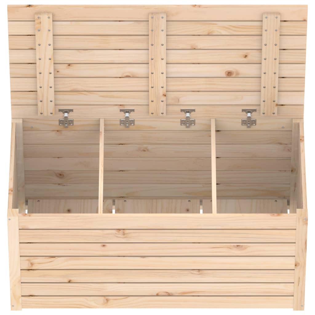 vidaXL Garden Box 101x50.5x46.5 cm Solid Wood Pine