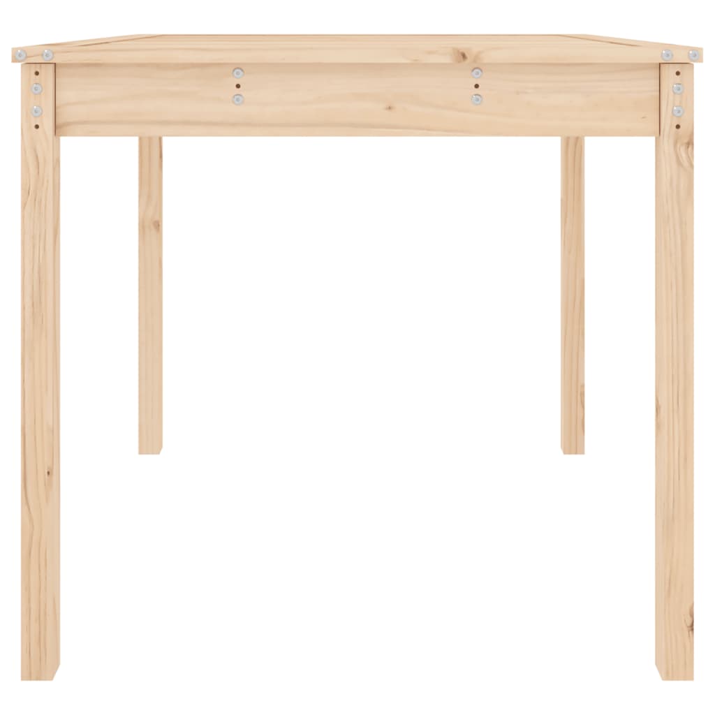 vidaXL Garden Table 82.5x82.5x76 cm Solid Wood Pine