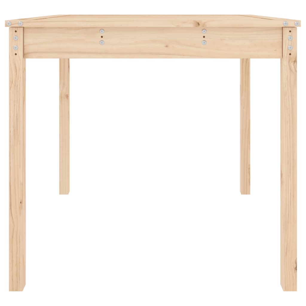 Garden Table 82,5x82,5x76 cm Solid Wood Pine