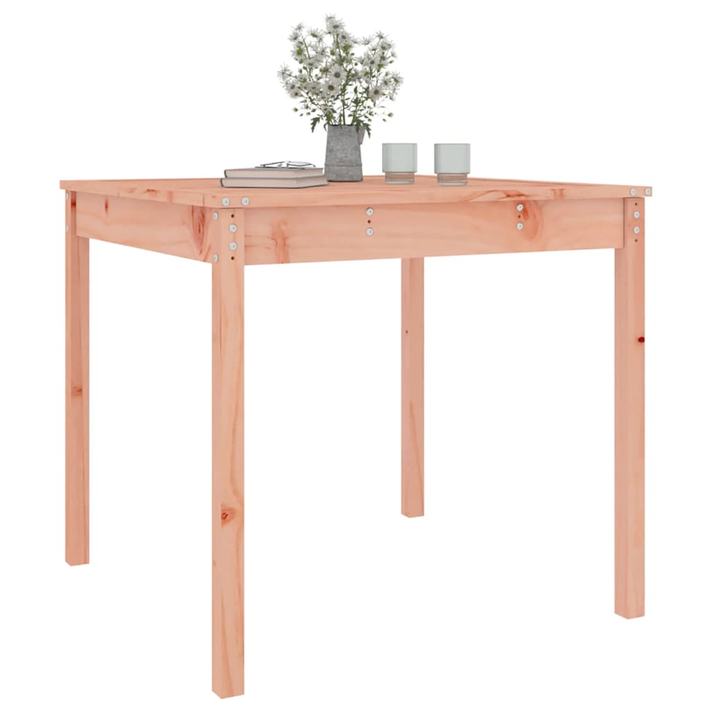Garden Table 82,5x82,5x76 cm Solid Wood Douglas
