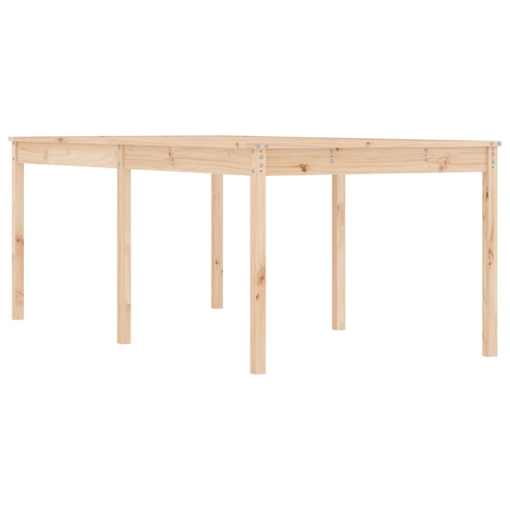 Garden Table 203,5x100x76 cm Solid Wood Pine