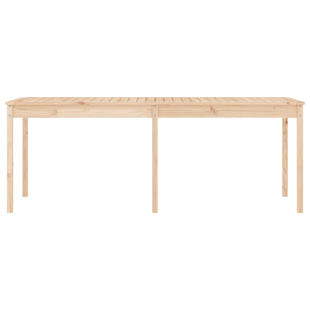 Garden Table 203,5x100x76 cm Solid Wood Pine