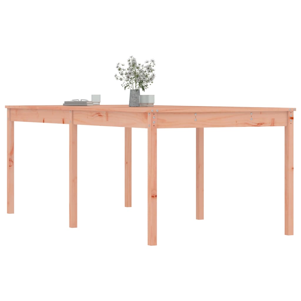 Garden Table 203,5x100x76 cm Solid Wood Douglas