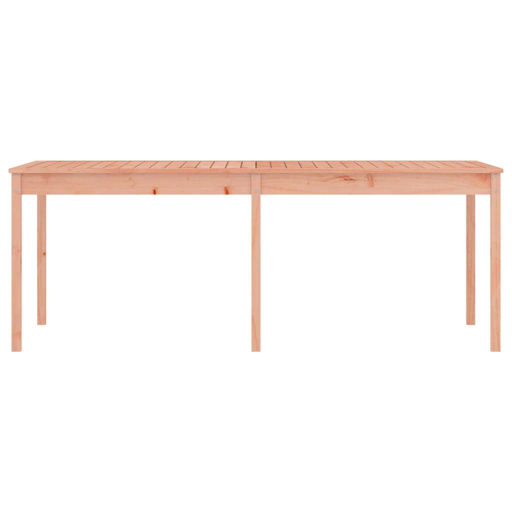 Garden Table 203,5x100x76 cm Solid Wood Douglas