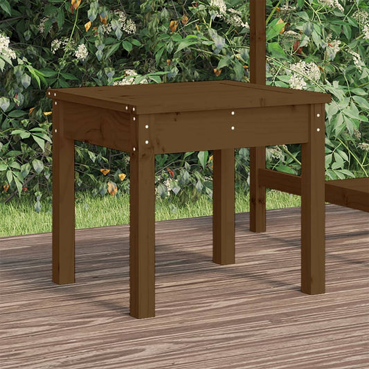 vidaXL Garden Bench Honey Brown 50x44x45 cm Solid Wood Pine