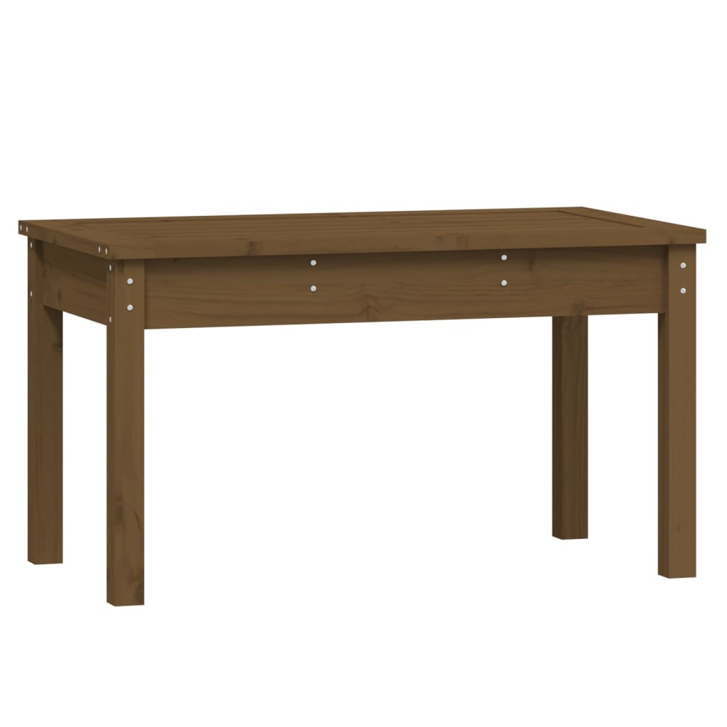 Garden Bench Honey Brown 80x44x45 cm Solid Wood Pine