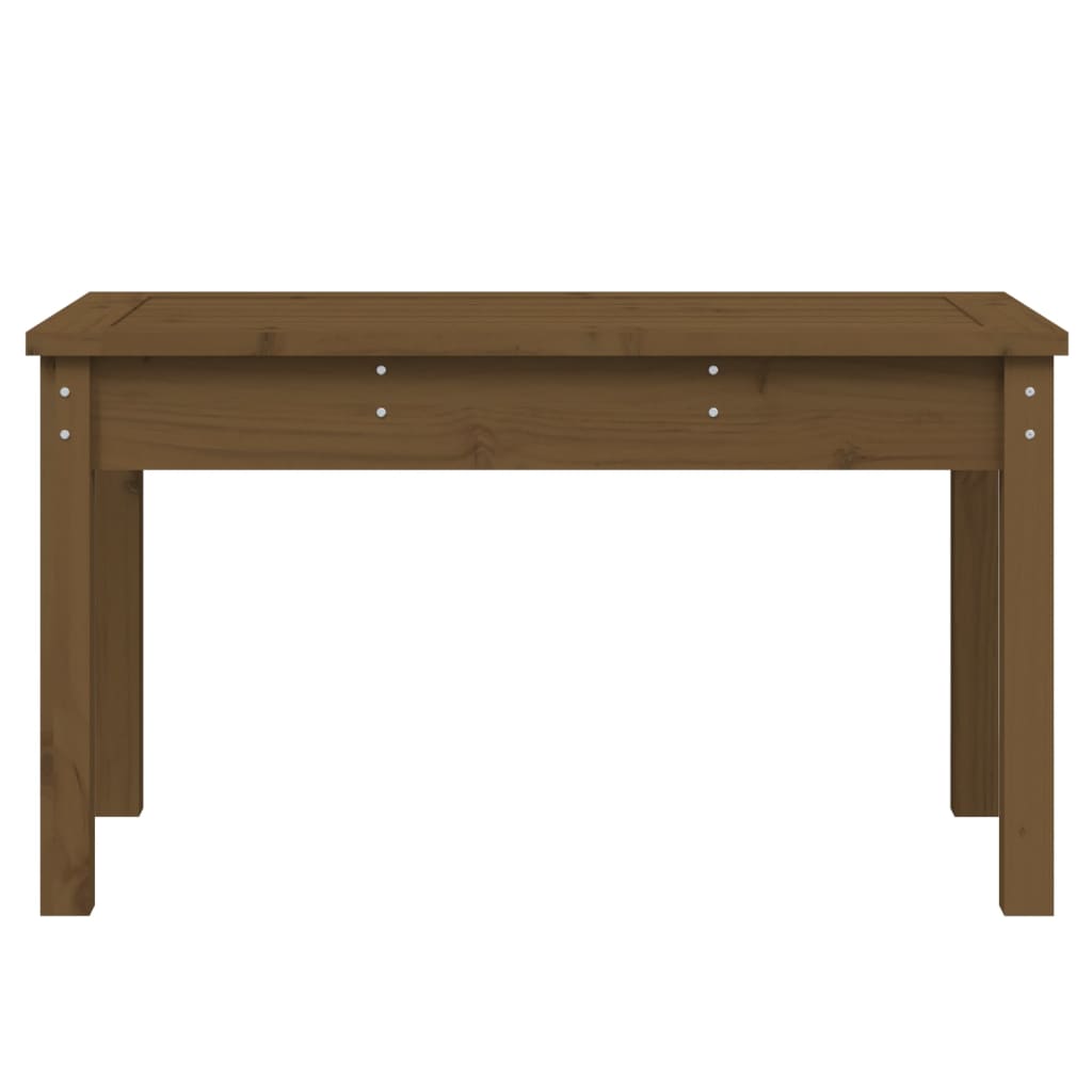 Garden Bench Honey Brown 80x44x45 cm Solid Wood Pine
