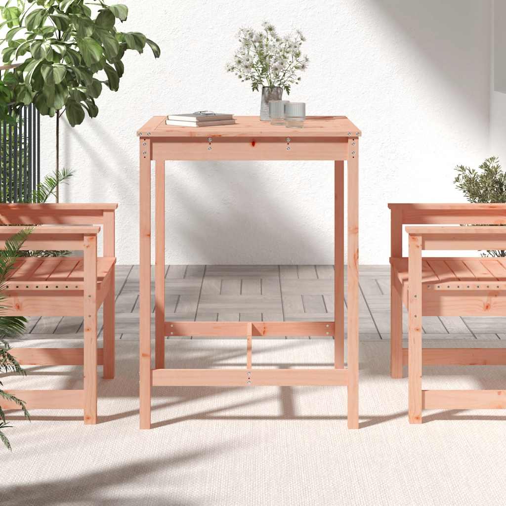 Garden Table 82,5x82,5x110 cm Solid Wood Douglas