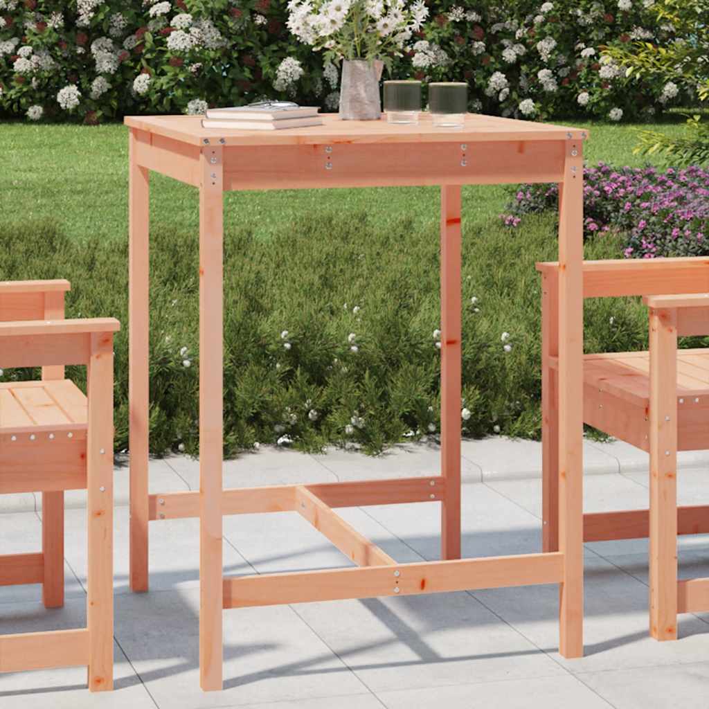 Garden Table 82,5x82,5x110 cm Solid Wood Douglas
