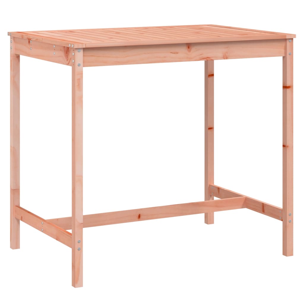 Garden Table 121x82,5x110 cm Solid Wood Douglas