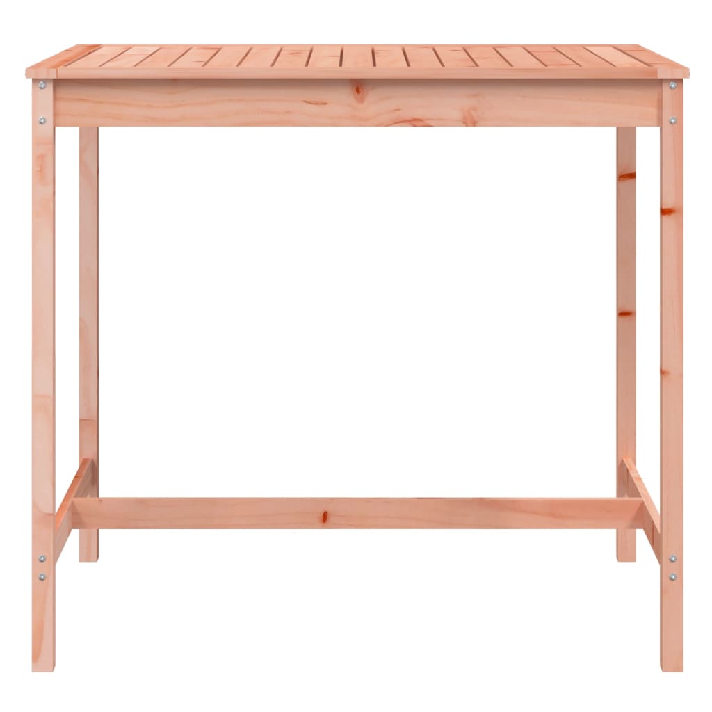 vidaXL Garden Table 121x82.5x110 cm Solid Wood Douglas