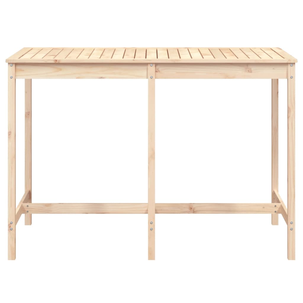 Garden Table 159,5x82,5x110 cm Solid Wood Pine