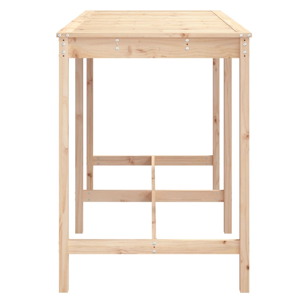 Garden Table 159,5x82,5x110 cm Solid Wood Pine
