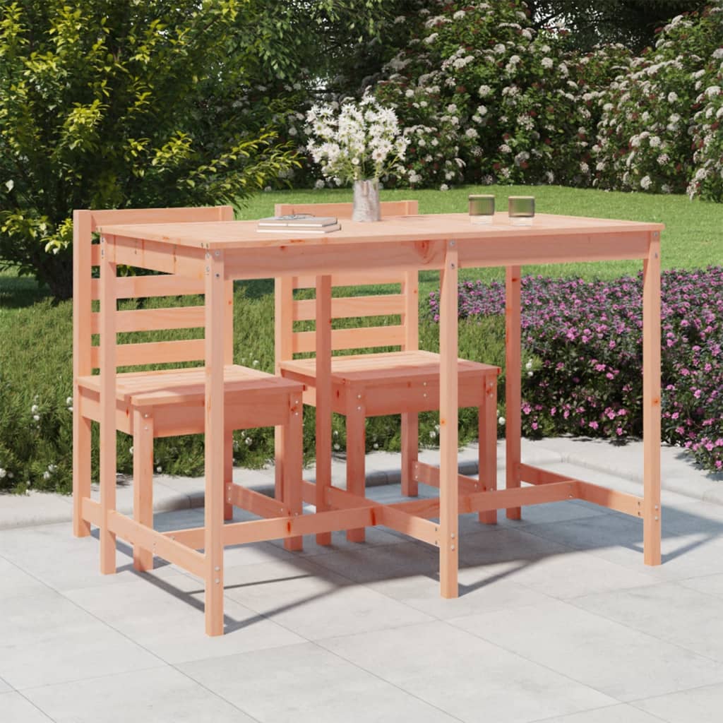 Garden Table 159,5x82,5x110 cm Solid Wood Douglas