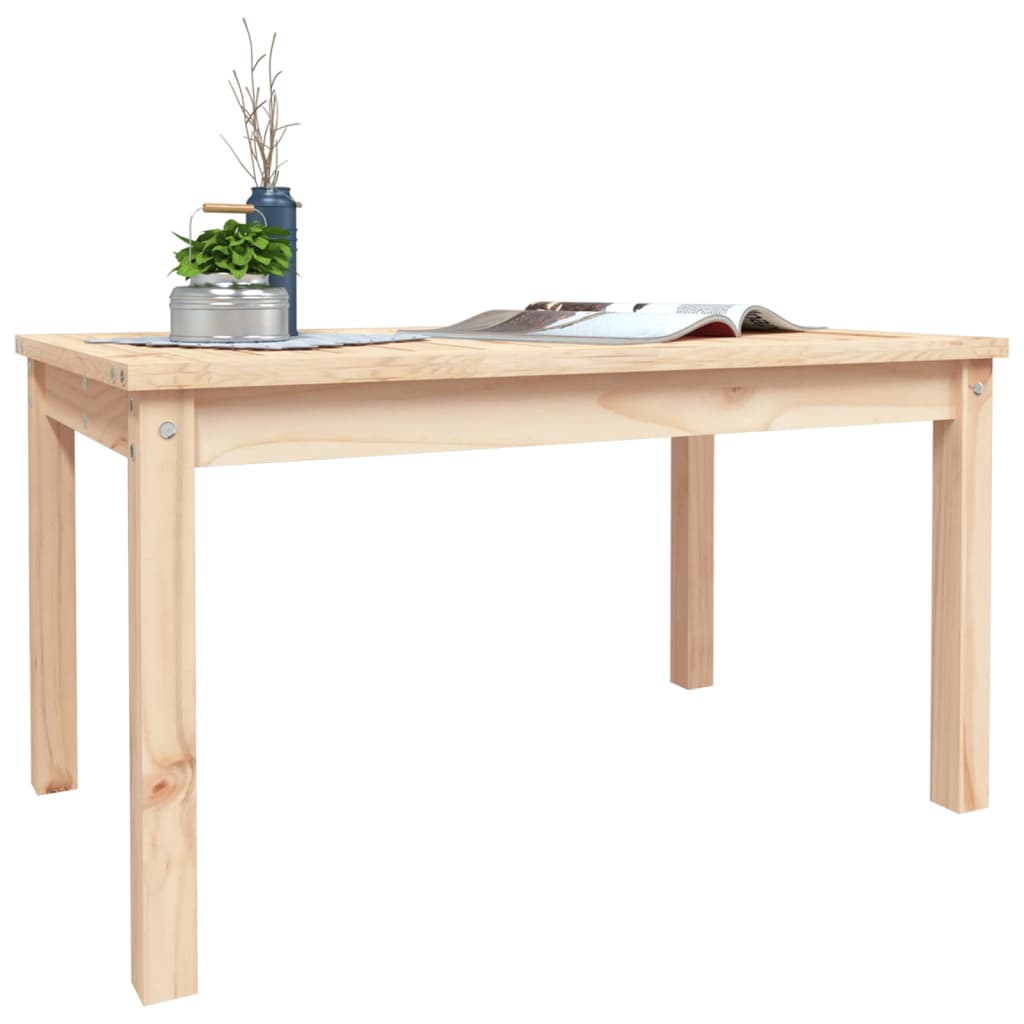 Garden Table 82,5x50,5x45 cm Solid Wood Pine