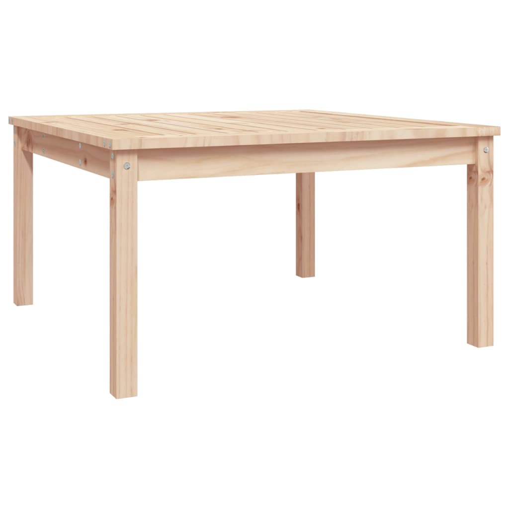 Garden Table 82,5x82,5x45 cm Solid Wood Pine