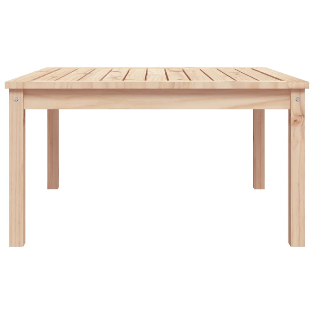 Garden Table 82,5x82,5x45 cm Solid Wood Pine