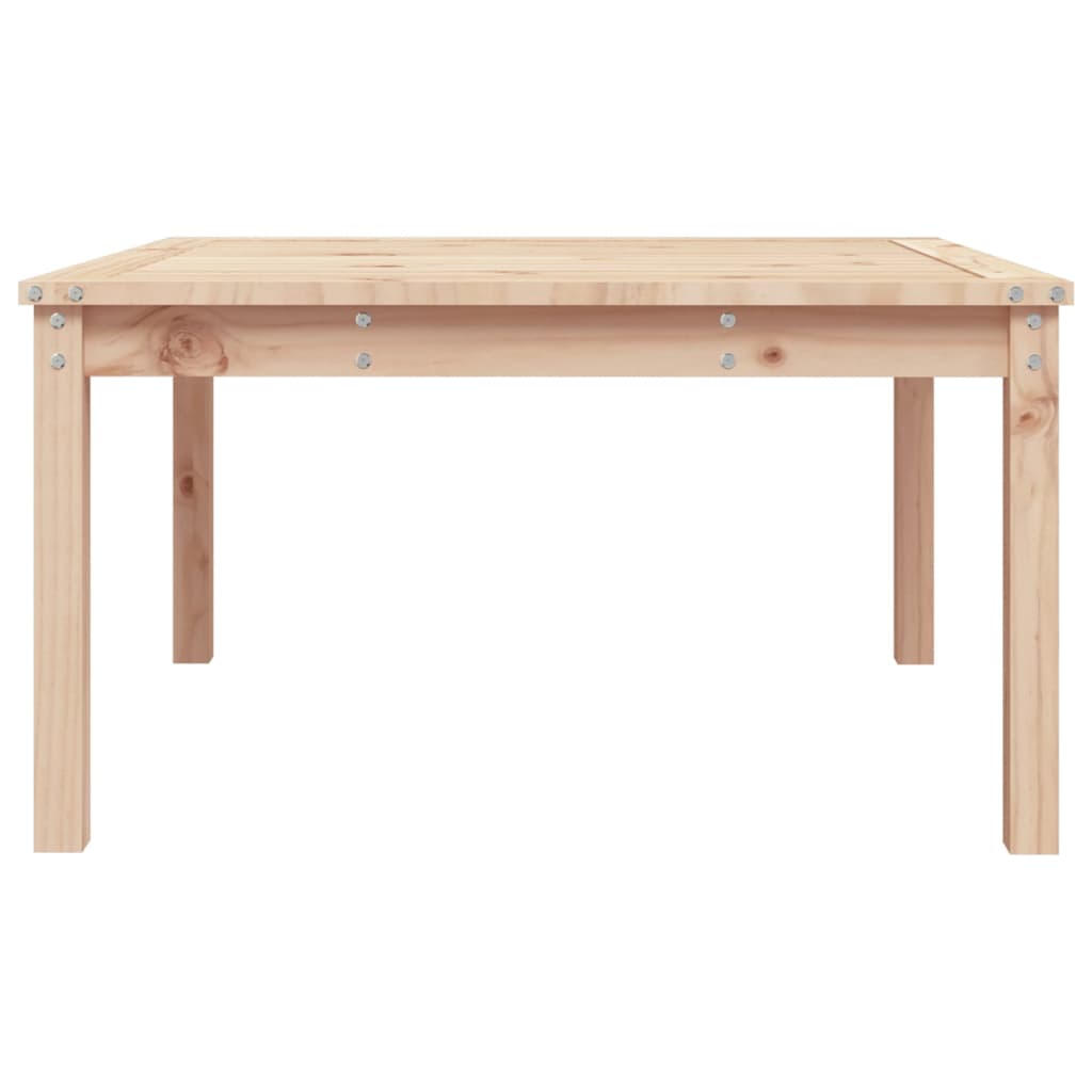 Garden Table 82,5x82,5x45 cm Solid Wood Pine