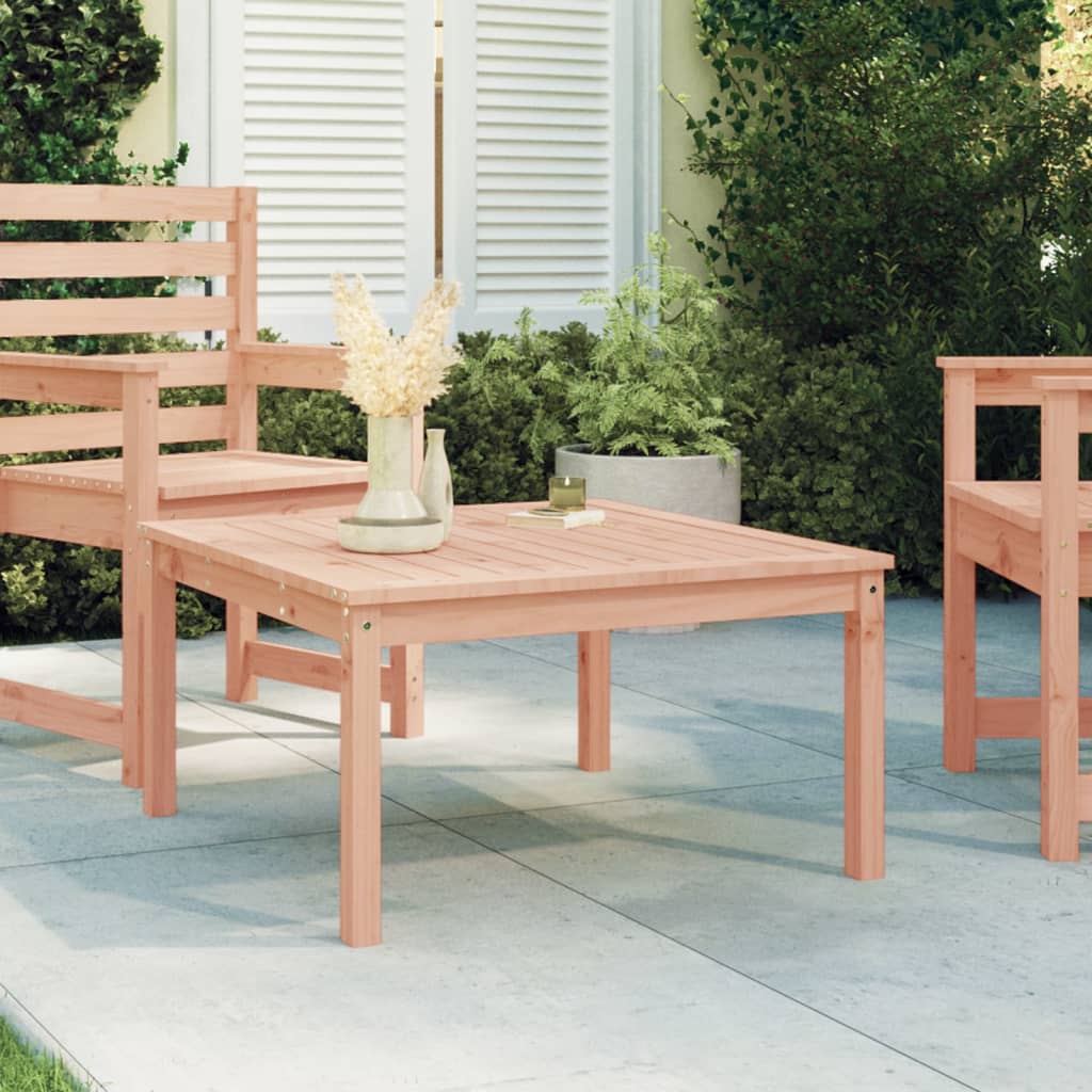 Garden Table 82,5x82,5x45 cm Solid Wood Douglas