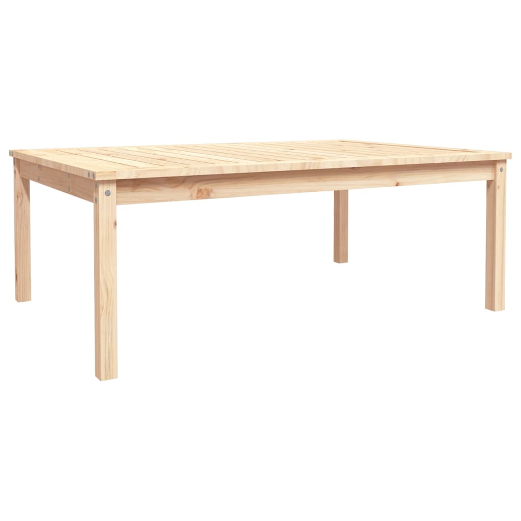 vidaXL Garden Table 121x82.5x45 cm Solid Wood Pine