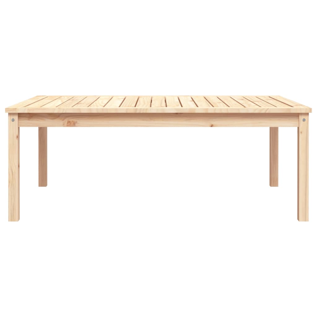 vidaXL Garden Table 121x82.5x45 cm Solid Wood Pine