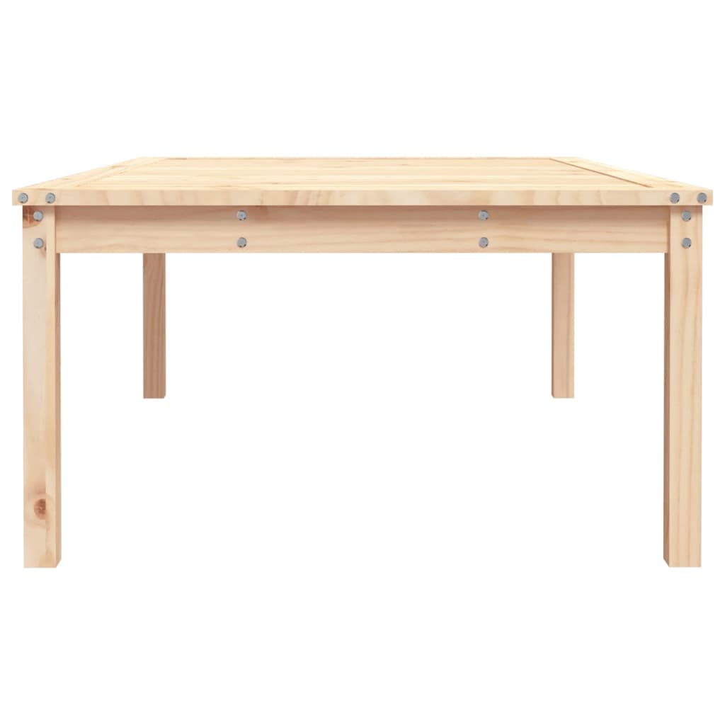 Garden Table 121x82,5x45 cm Solid Wood Pine