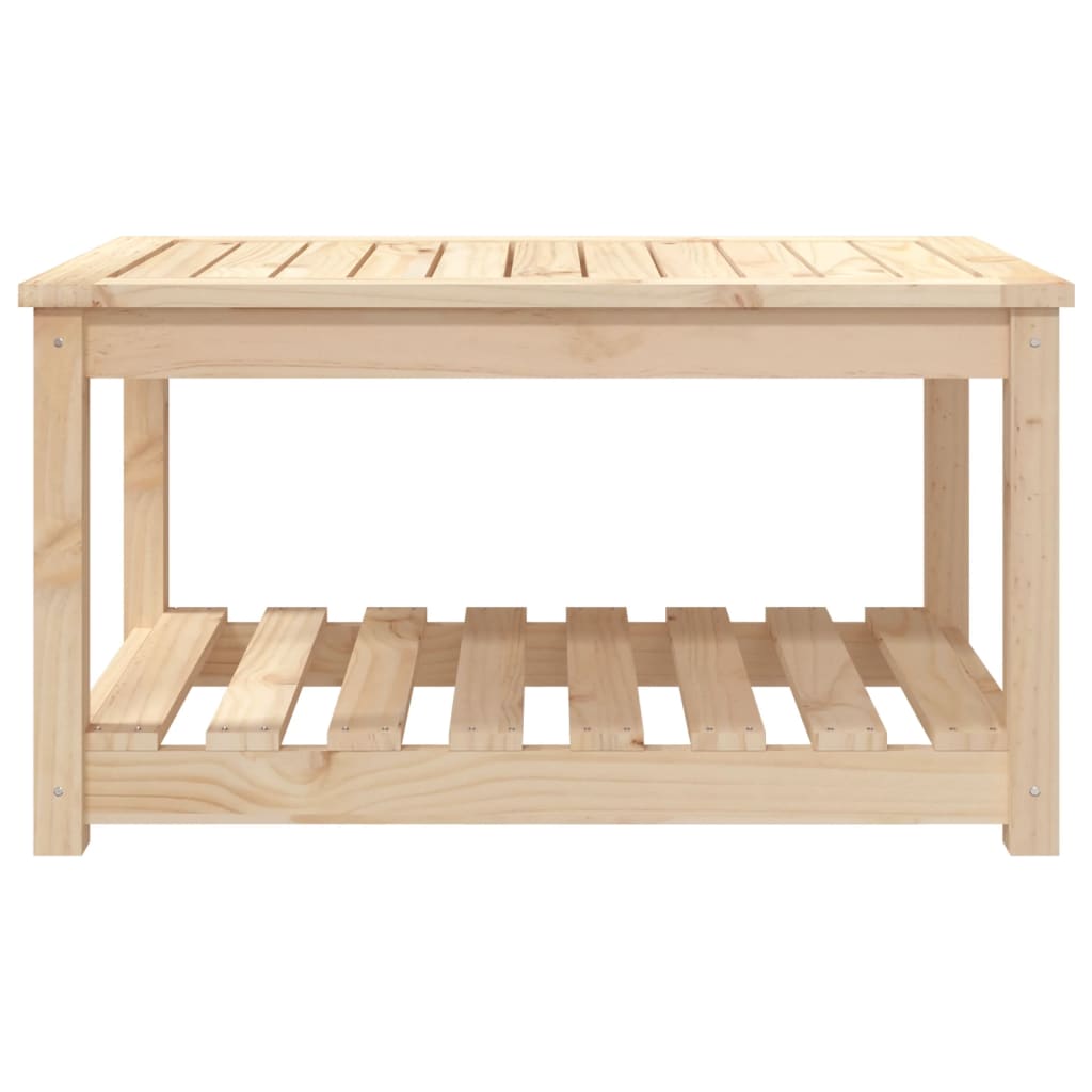 Garden Table 82,5x50,5x45 cm Solid Wood Pine