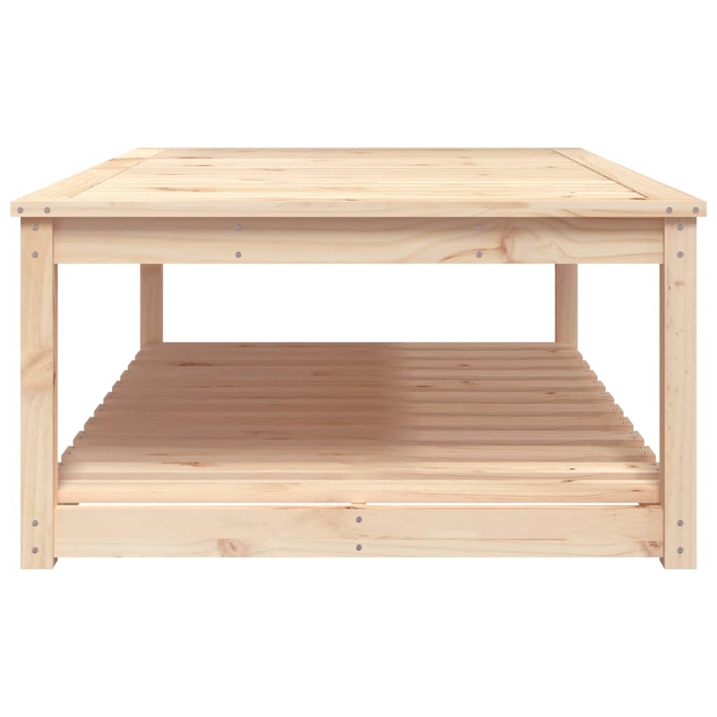 Garden Table 121x82,5x45 cm Solid Wood Pine