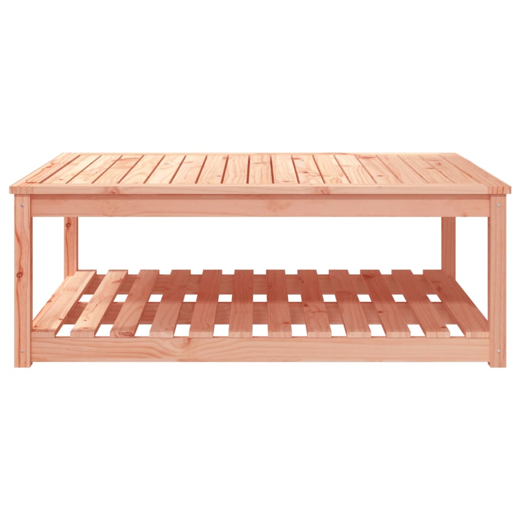 Garden Table 121x82,5x45 cm Solid Wood Douglas