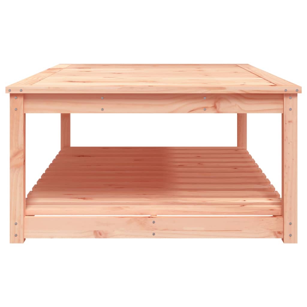 Garden Table 121x82,5x45 cm Solid Wood Douglas