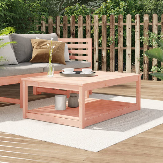 Garden Table 121x82,5x45 cm Solid Wood Douglas