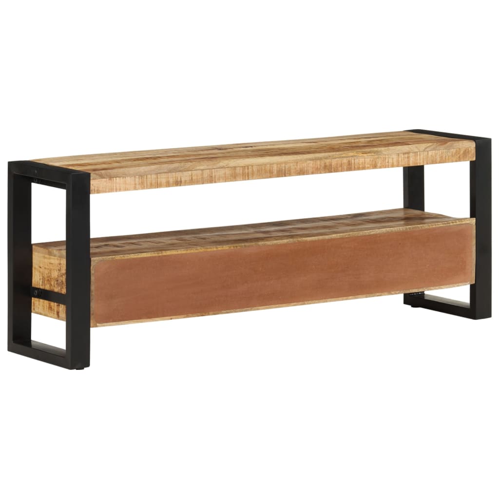 vidaXL TV Cabinet 120x30x45 cm Solid Wood Mango