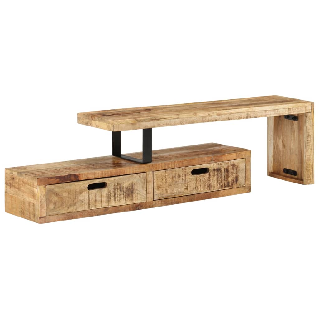 vidaXL TV Stand Solid Wood Mango