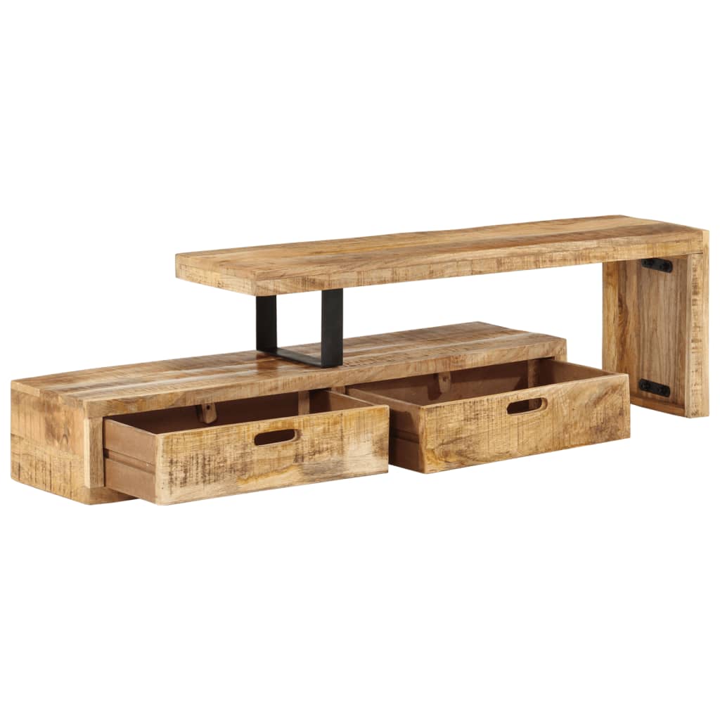 vidaXL TV Stand Solid Wood Mango