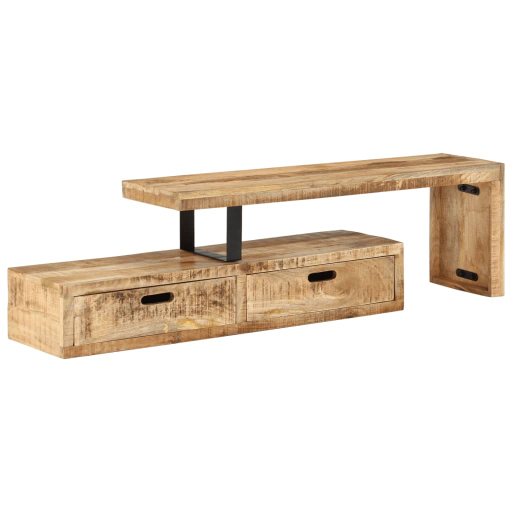 vidaXL TV Stand Solid Wood Mango