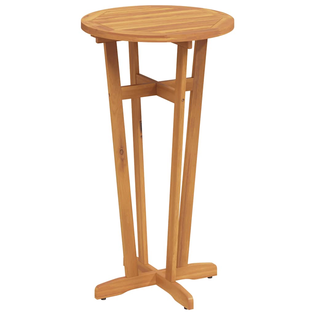 Garden Bar Table Ø60x105 cm Solid Wood Acacia