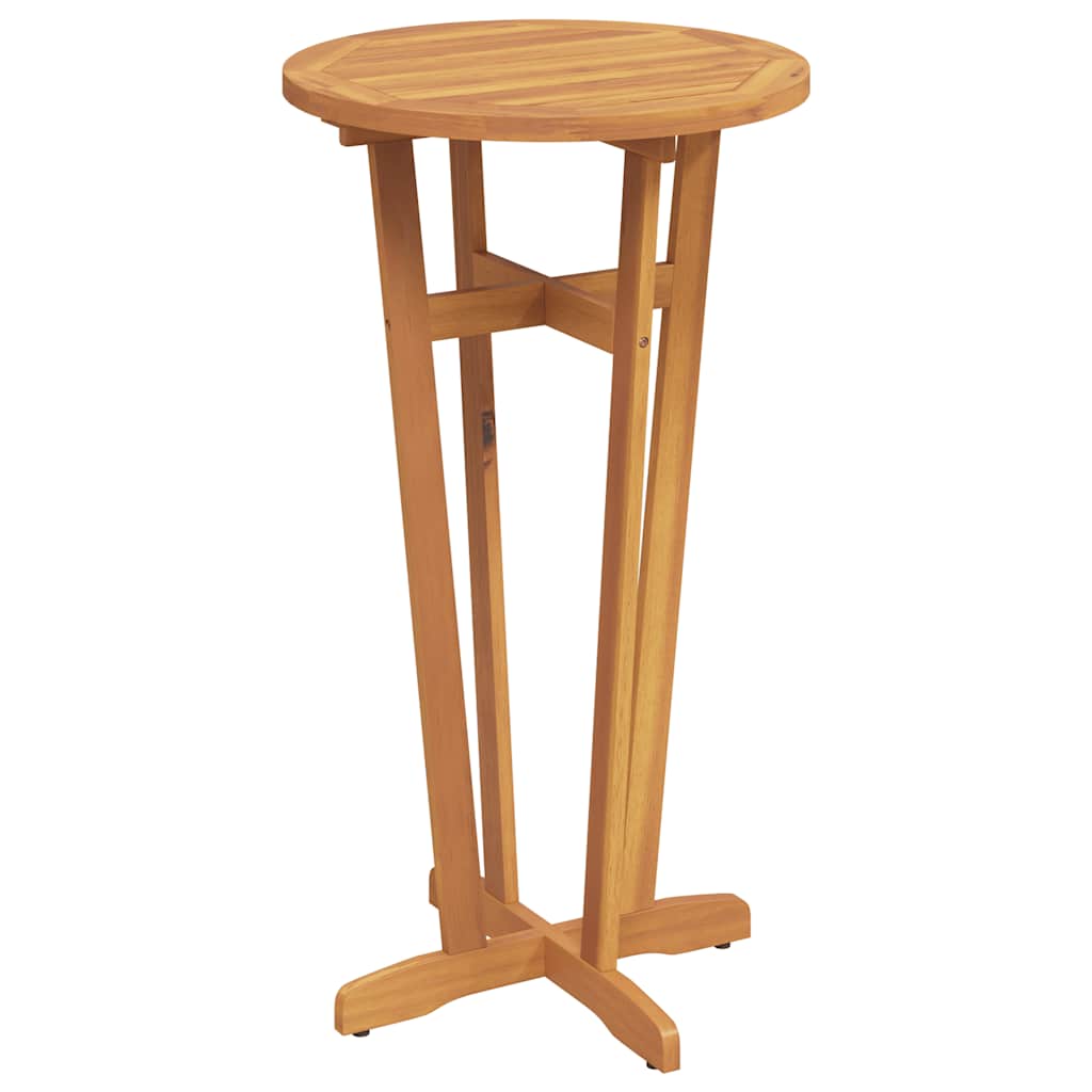 Garden Bar Table Ø60x105 cm Solid Wood Acacia